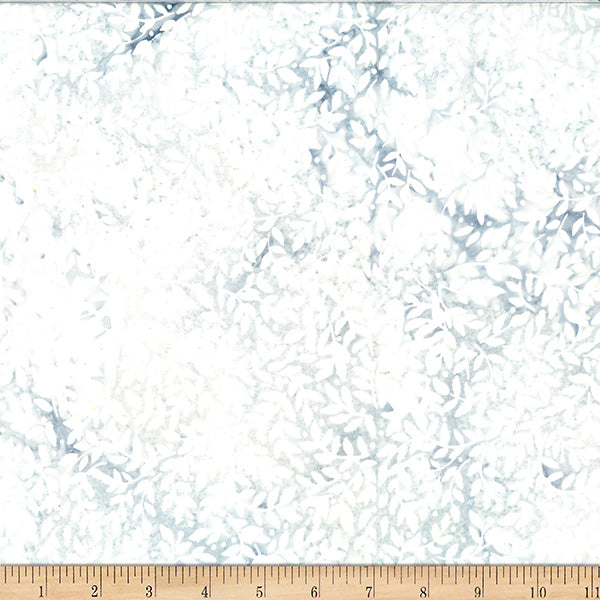 Hoffman Bali Batik X2636 521 Mist Packed Leaves By The Yard