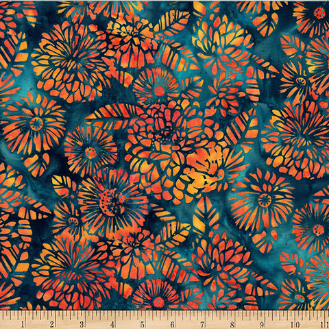 Hoffman Bali Batik X2638 278 Monarch Woodblock By The Yard