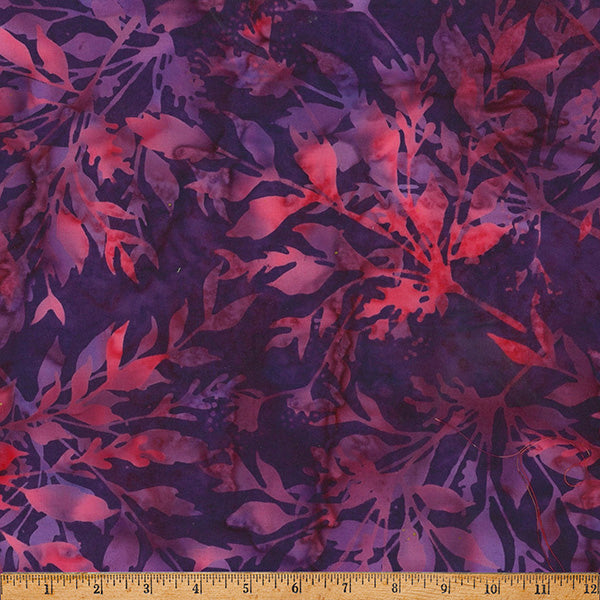 Hoffman Batik X2646 378 Jelly Leafy By The Yard