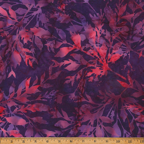 Hoffman Batik X2646 378 Jelly Leafy By The Yard