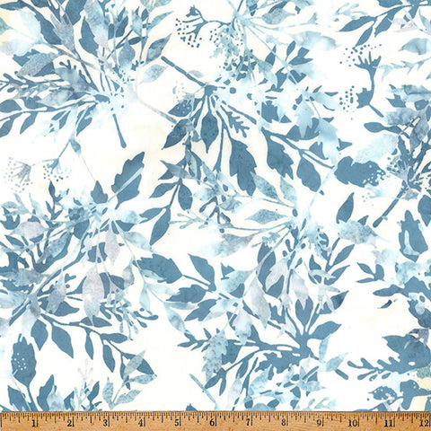Hoffman Batik X2646 508 Breakers Leafy By The Yard