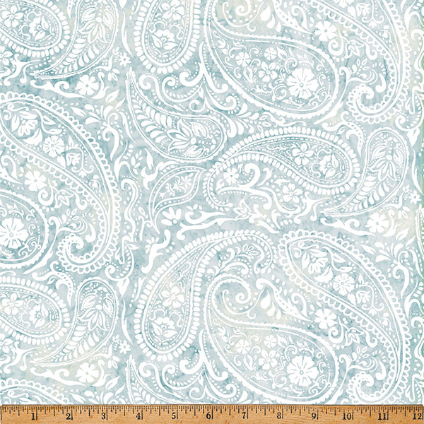 Hoffman Batik X2648 698 Iceberg Paisley By The Yard