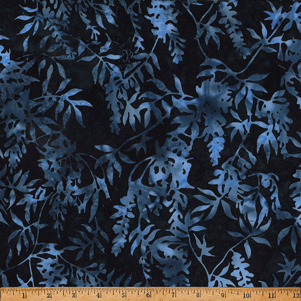 Hoffman Batik X2649 758 Dark Blue Wisteria By The Yard