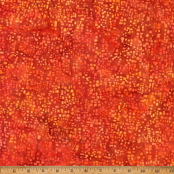 Hoffman Batik X2655 224 Poppy Square Blender By The Yard