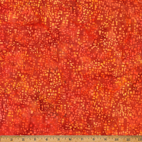Hoffman Batik X2655 224 Poppy Square Blender By The Yard