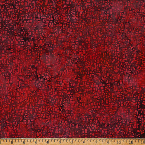 Hoffman Batik X2655 78 Scarlet Square Blender By The Yard