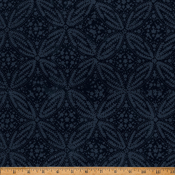 Hoffman Batik X2657 4 Black Medallion By The Yard