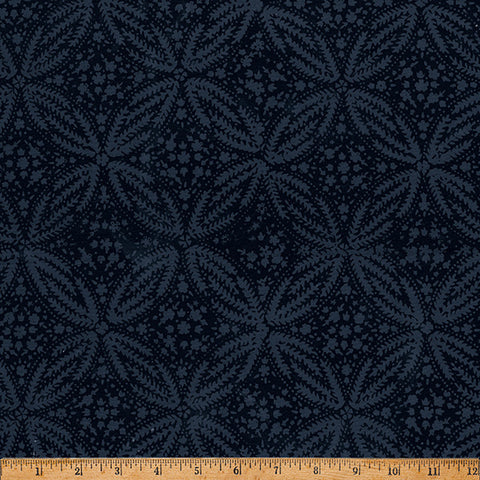 Hoffman Batik X2657 4 Black Medallion By The Yard