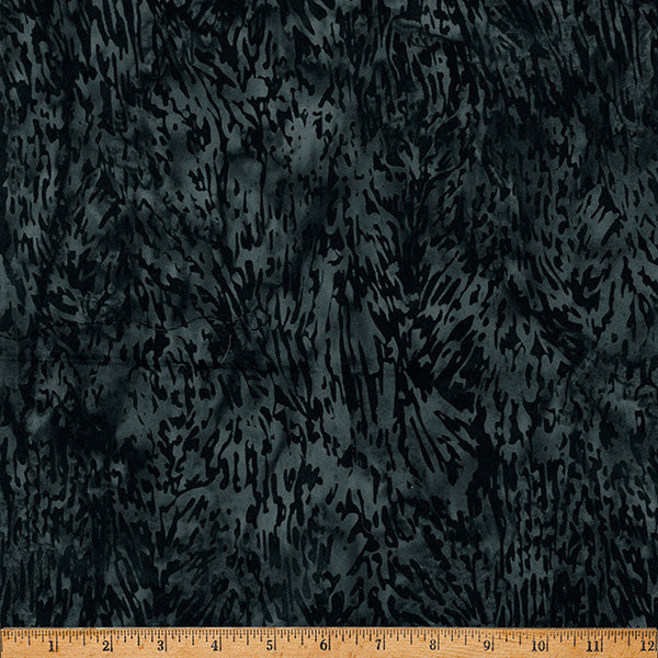 Hoffman Batik X2658 4 Black Fur By The Yard