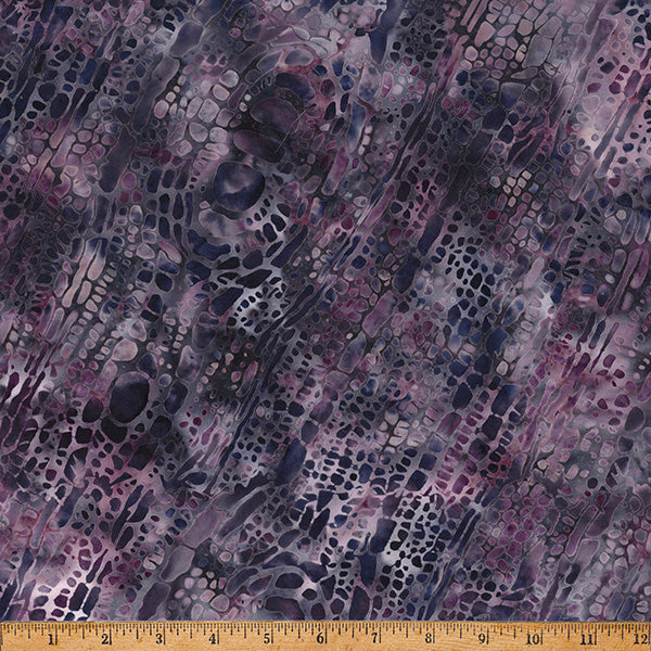 Hoffman Batik X2659 535 Purple Haze Diagonal Circle By The Yard