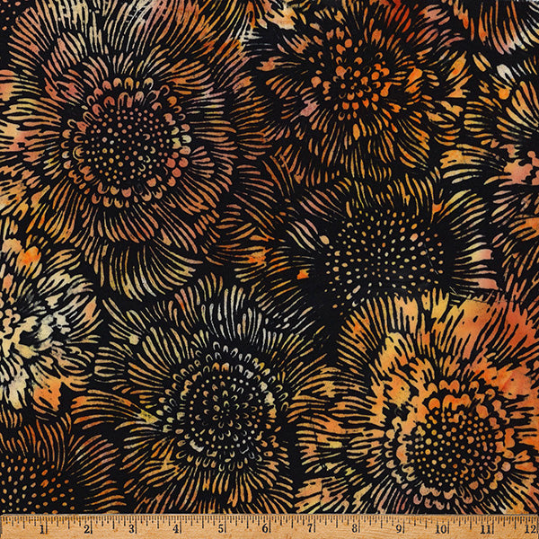 Hoffman Batik X2660 595 October Anemone Flowers By The Yard