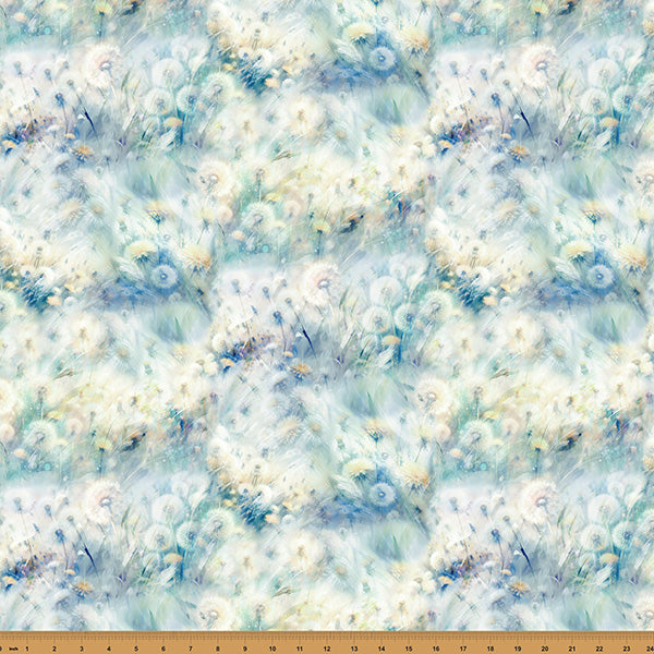 Hoffman Spectrum Print Wings Over Wildflowers X5703 492 Breeze By The Yard