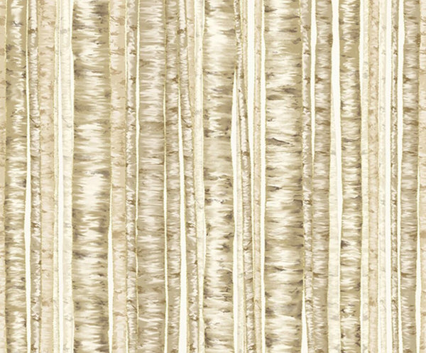 Hoffman Metallic Berries & Birch X7795 33G Cream/Gold By The Yard
