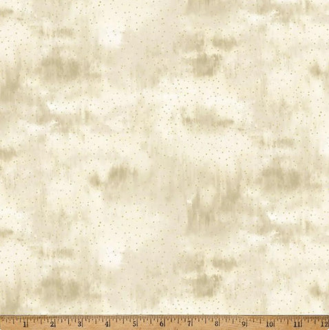 Hoffman Metallic Berries & Birch X7797 20G Natural/Gold By The Yard