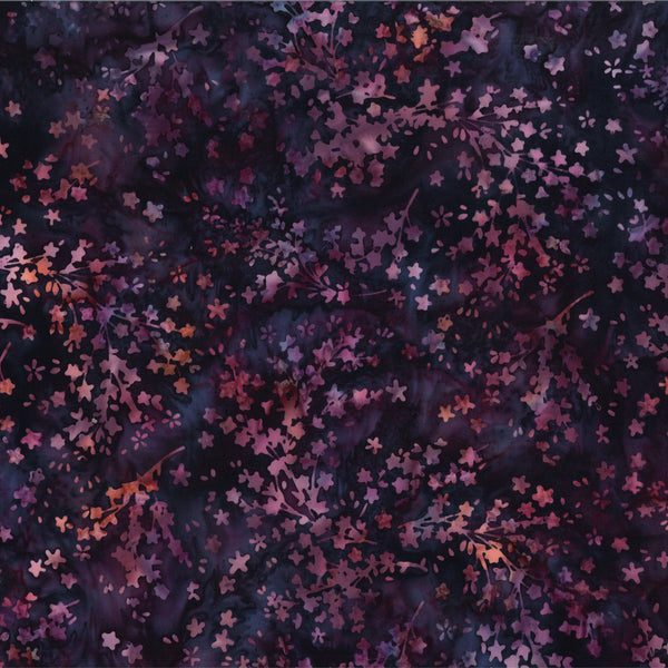 Hoffman Batik Y2667 34 Eggplant By The Yard
