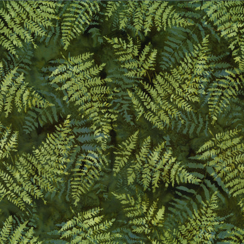 Hoffman Batik Y2669 220 Fern By The Yard