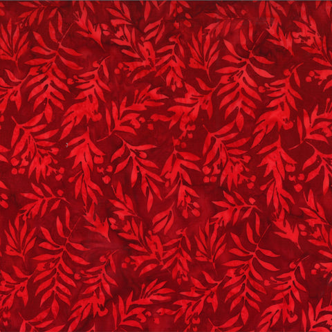 Hoffman Batik Y2673 78 Scarlet By The Yard