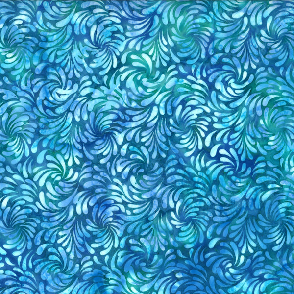 Hoffman Batik Y2675 214 Aquamarine By The Yard