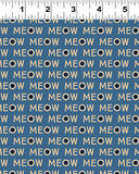 Clothworks Purrfection Y3976 90 Meows Blue By The Yard