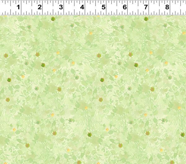 Clothworks Digital - Garden Fresh Y4261 23 Light Olive Foliage By The Yard