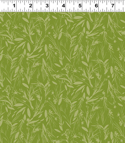 Clothworks Digital Summer Garden Y4524 24 Olive Sprigs By The Yard