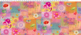 Clothworks Lily Pond Y4618 121 Orchid Patchwork By The Yard