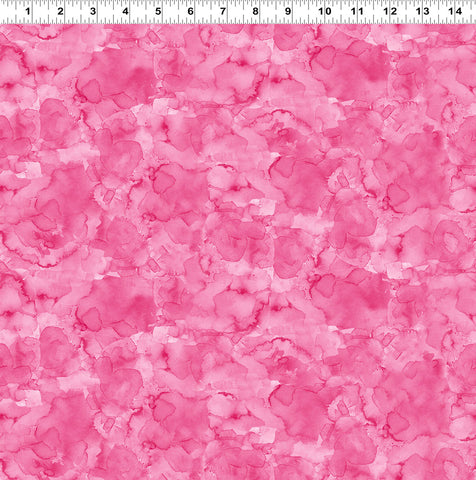 Clothworks Lily Pond Y4628 43 Light Raspberry Watercolor Wash By The Yard