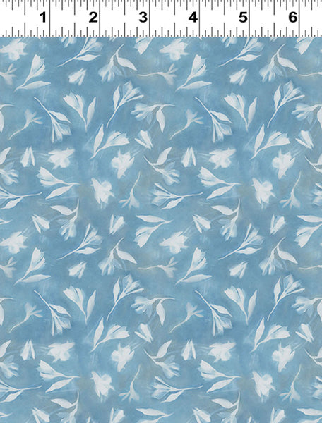 Clothworks Naturescape Y4658 98 Sky Alstroemeria By The Yard