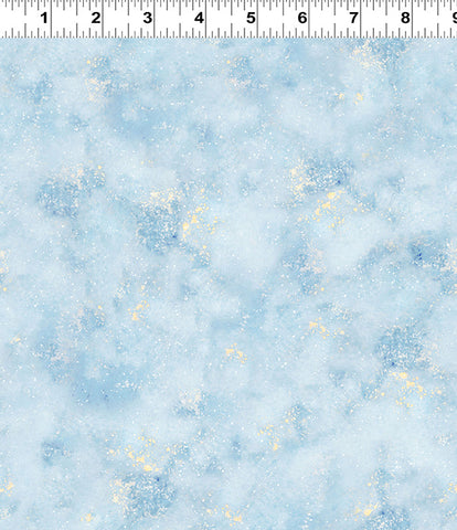 Clothworks Naturescape Y4660 97 Light Sky Splatter By The Yard