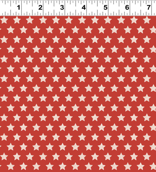 Clothworks Americana Y4776 82 Red Stars By The Yard