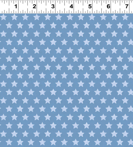 Clothworks Americana Y4776 88 Denim Stars By The Yard