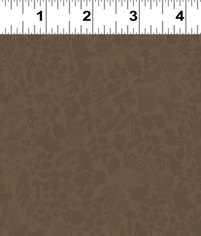 Clothworks Woodland Way Y4855 15 Brown Tonal By The Yard