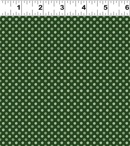 Clothworks Chateau En Fleur Y4978 113 Forest Dot By The Yard