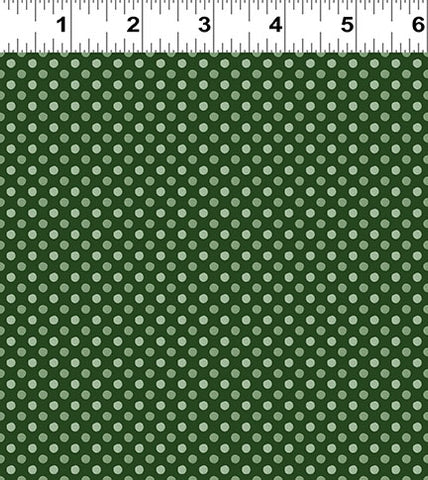 Clothworks Chateau En Fleur Y4978 113 Forest Dot By The Yard