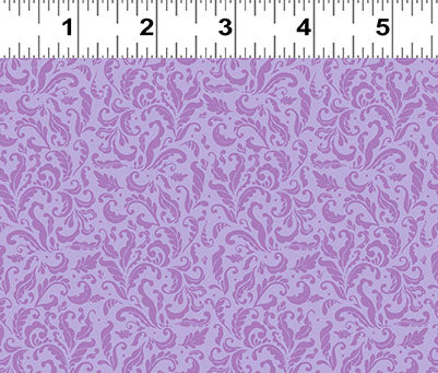 Clothworks Chateau En Fleur Y4979 26 Light Purple Tonal Scroll By The Yard