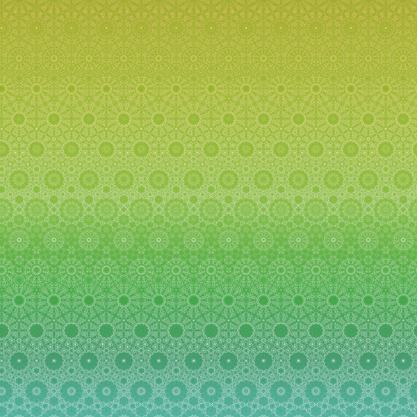 Hoffman Spectrum Print Bloom! Y5809 115 Grass Geo Ombre By The Yard