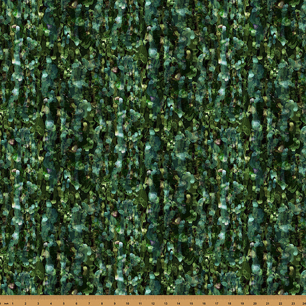Hoffman Spectrum Print Rise & Cast Y5838 31 Emerald Lake Grass By The Yard