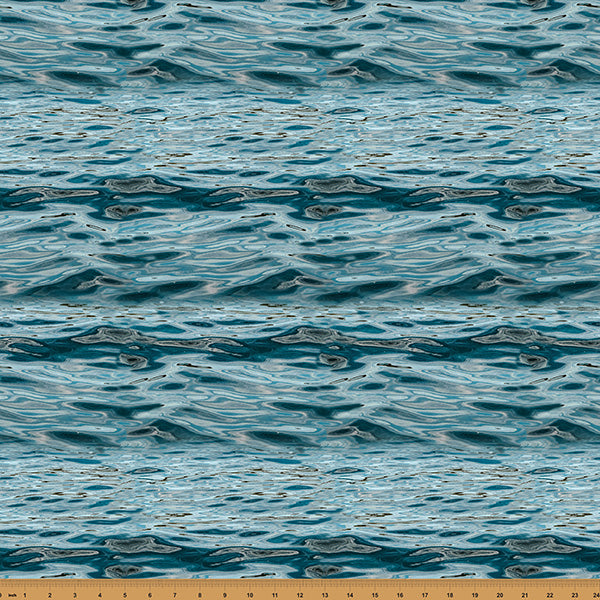 Hoffman Spectrum Print Rise & Cast Y5839 203 H2O Water By The Yard