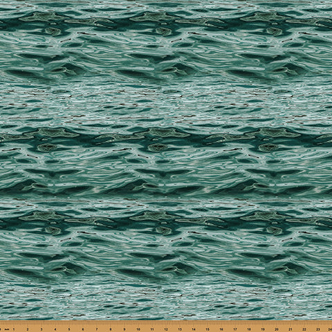 Hoffman Spectrum Print Rise & Cast Y5839 247 Juneau Water By The Yard