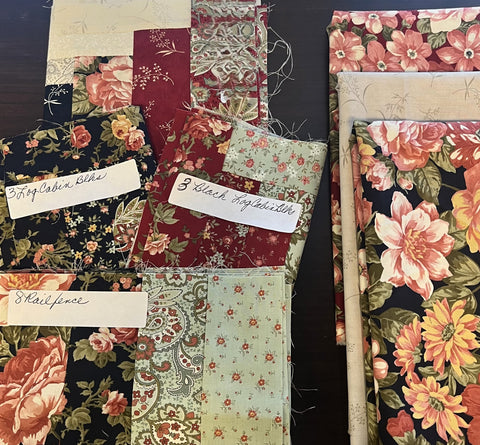 Matt's Mystery Bundles - Ambiance - 18 Pre Sewn Blocks - Assorted Remnants