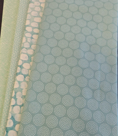 Matt's Mystery Bundles -  3.828 yards - Aqua #2 - Assorted Remnants