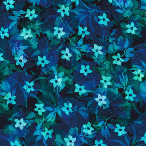 Kaufman Artful Blooms 22692 78 Peacock By The Yard