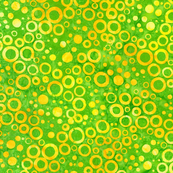 Kaufman Artisan Batiks Dotted 22658 50 Lime By The Yard