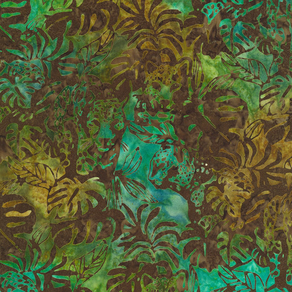 Kaufman Artisan Batiks Jungle Dreams 22611 48 Jungle By The Yard