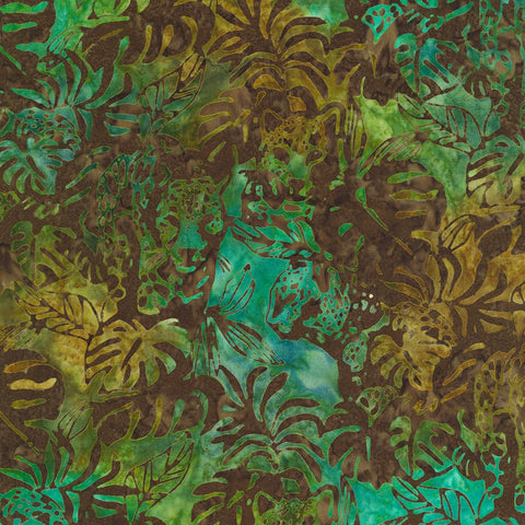 Kaufman Artisan Batiks Jungle Dreams 22611 48 Jungle By The Yard