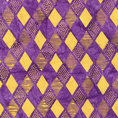 Kaufman Artisan Batiks Mardi Gras 20761 297 Mardi Gras Diamonds By