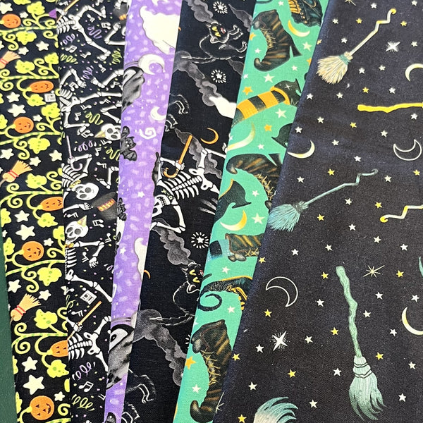 Matt's Mystery Bundles - 4.872 yards - Assorted Halloween #6- Assorted Remnants
