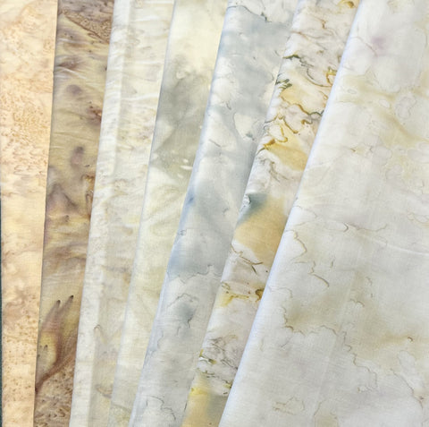 Matt's Mystery Bundles -  5.4 yards - Batiks #8 - Assorted Remnants