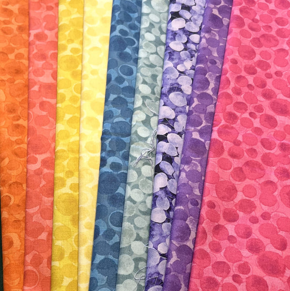 Matt's Mystery Bundles - 4.524 yards -Bumbleberries #8 - Assorted Remnants