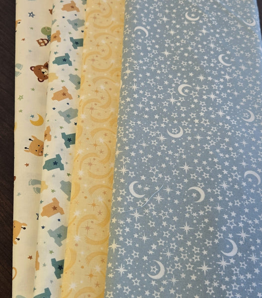 Matt's Mystery Bundles -  3.48 yards - Baby Boy - Assorted Remnants